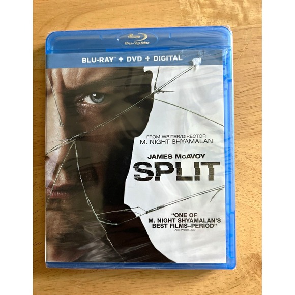 Other - Split (Blu-ray, 2017) James McAvoy Shyamalan + Digital Copy PG-13
